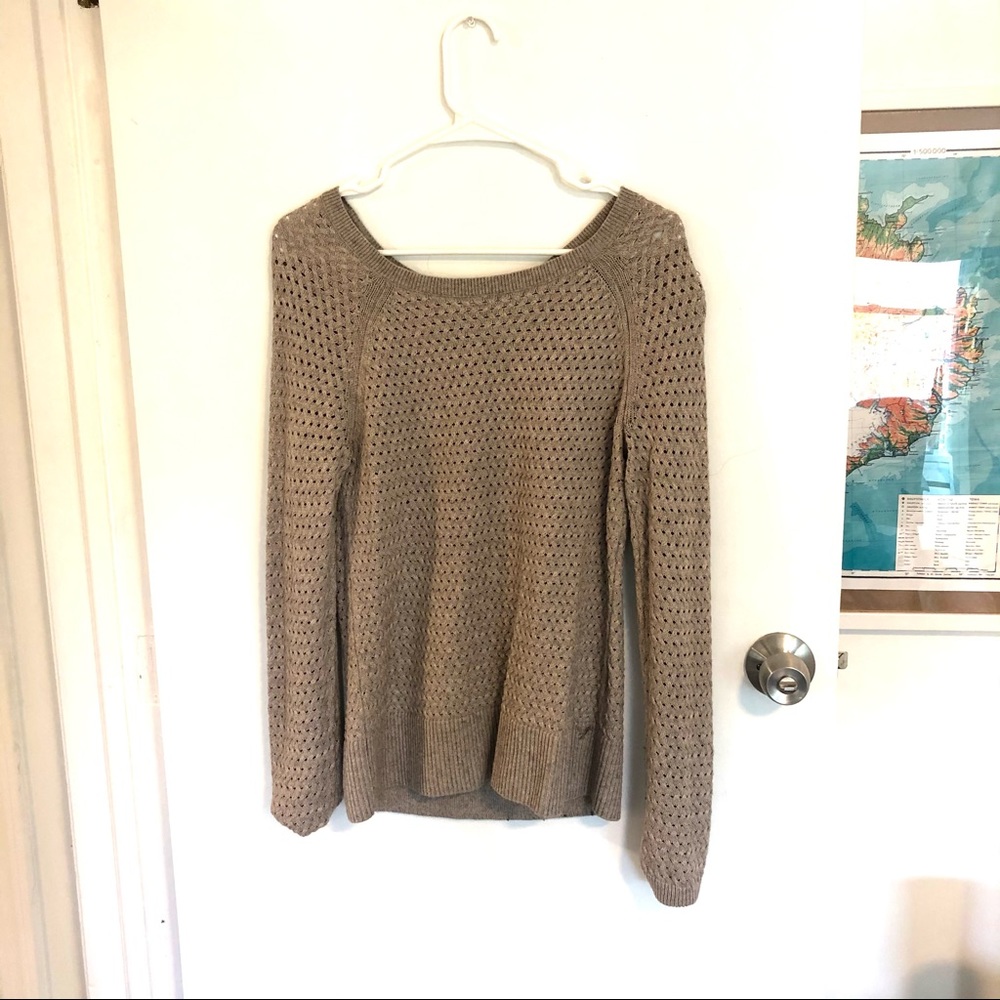 Beige light sweater